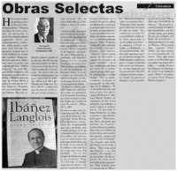 Obras selectas