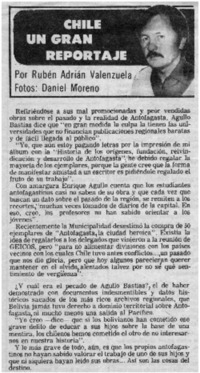 Chile un gran reportaje