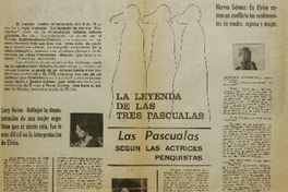 La Leyenda de las tres pascualas.