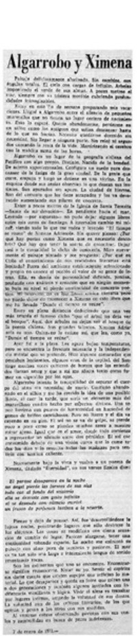Algarrobo y Ximena