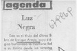 Luz negra