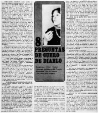 8 Preguntas de cuero de diablo :