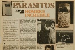 Parasitos hacen un hombre increible