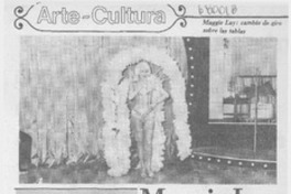 Maggie Lay, protagonista de "Trota, caballito, trota".