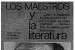 Los Maestros y la literatura.