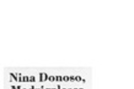 Nina Donoso, madrigales y elegíaca