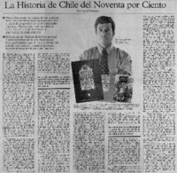 La historia de Chile del noventa por ciento: [entrevista]