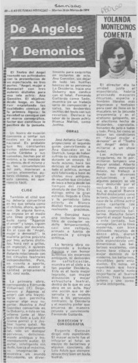 De Angeles y demonios : [comentario]