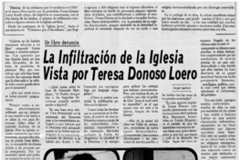 La Infiltración de la iglesia vista por Teresa Donoso Loero