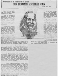 Don Benjamín Astudillo Cruz