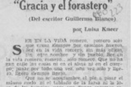 Gracia y el forastero"