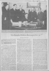 Un estudio político retrospectivo