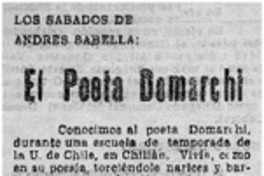 El Poeta Domarchi