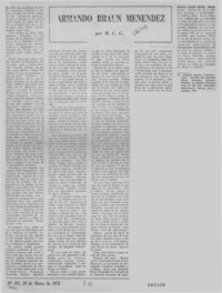 Armando Braun Menéndez