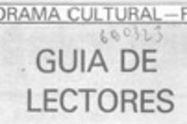 Guía de lectores