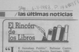 Le llamaban Pablito"