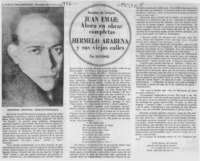 Juan Emar, ahora en obras completas