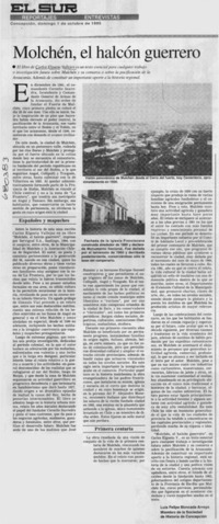 Molchén, el halcón guerrero