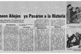 Los museos añejos ya pasaron a la historia.