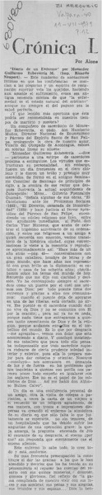 Diario de un enfermo