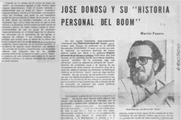 José Donoso y su "Historia personal del boom"