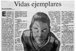Vidas ejemplares : [entrevista]