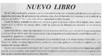 Nuevo libro.