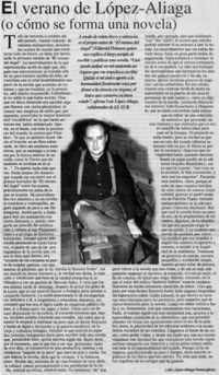 El verano de López-ALiaga