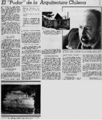 El "pudor" de la arquitectura chilena.
