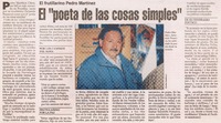 El "poeta de las cosas simples"
