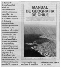 Manual de Geografía de Chile.