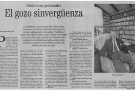 El gozo sinvergüenza : [entrevista]