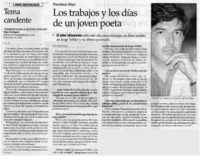 Los trabajos y los días de un joven poeta : [entrevista]