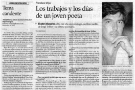 Los trabajos y los días de un joven poeta : [entrevista]