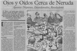 Ojos y oídos cerca de Neruda