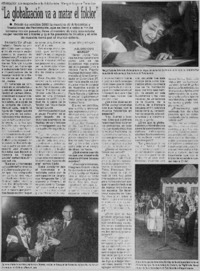 La globalización va a matar el folclor" : [entrevista]