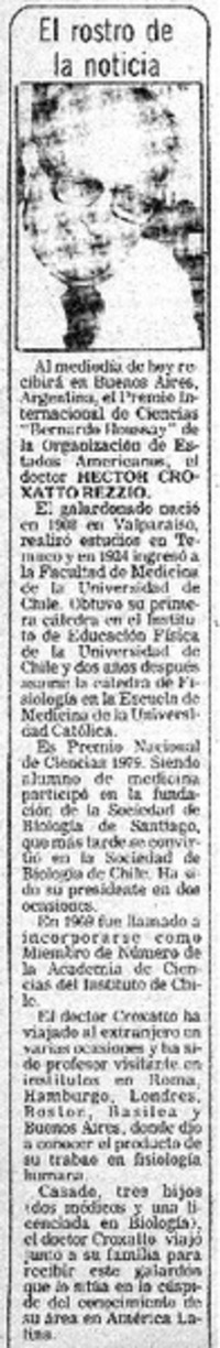 El Rostro de la noticia.