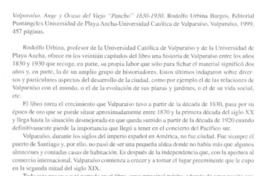 Valparaíso, auge y ocaso del viejo "Pancho" 1830-1930