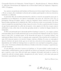 Cartografía histórica de Valparaíso