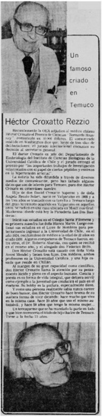 Héctor Croxatto Rezzio.