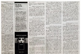 Fin de la inocencia.