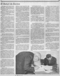 El bisturí de Encina