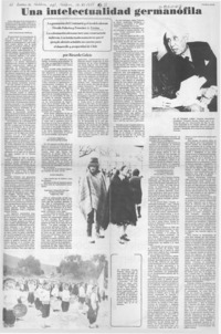 Una intelectualidad germanófila