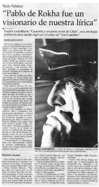Pablo de Rokha fue un visionario de nuestra lírica"