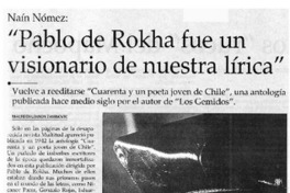 Pablo de Rokha fue un visionario de nuestra lírica"