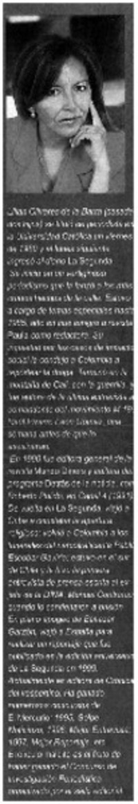 Lilian Olivares de la Barra.