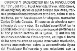 Obispos y sacerdotes en la revolución de 1981