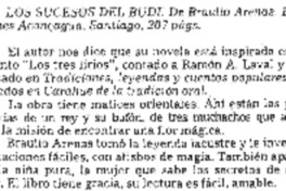 Los Sucesos del Budi.