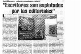 Escritores son explotados por las editoriales"