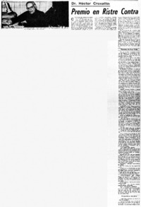 Premio en Ristre contra el "apagon científico" [Entrevista]